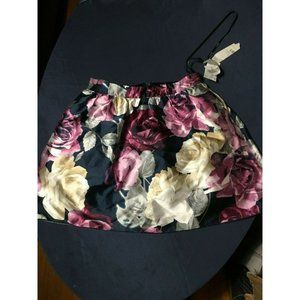 Women's Skirt Floral Swat Fame Multi Color Size 11